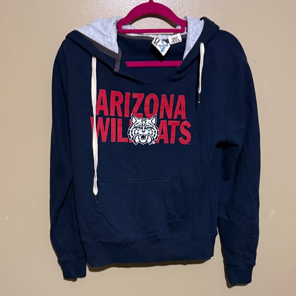 Blue 84 Navy Arizona Wildcats Kids Hoodie